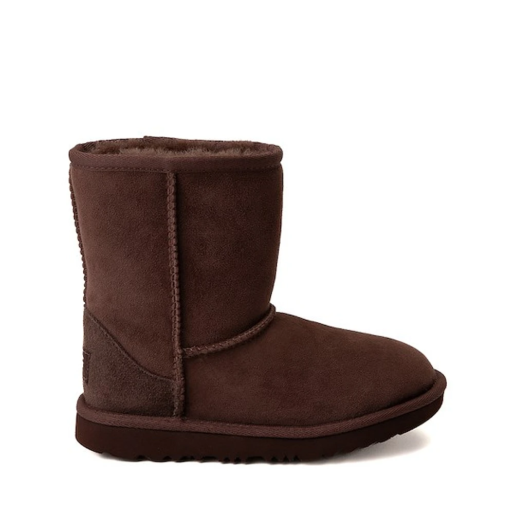 UGG® Classic Short II Boot - Little Kid / Big Burnt Cedar