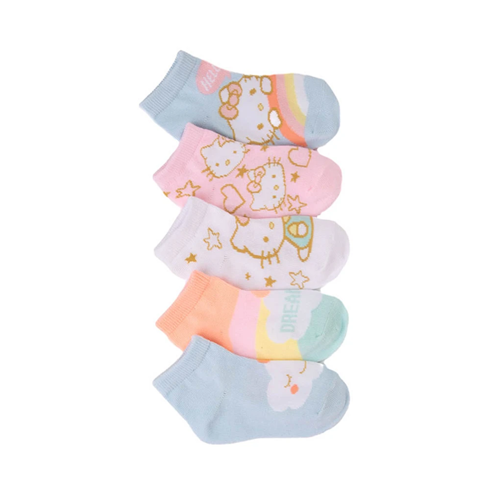 Hello Kitty® Low Socks 5 Pack - Toddler - Multicolor