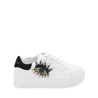 Kurt Geiger Mini Laney Eye Sneaker - Little Kid / Big Kid - White