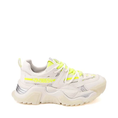 Womens Steve Madden Power Sneaker - White