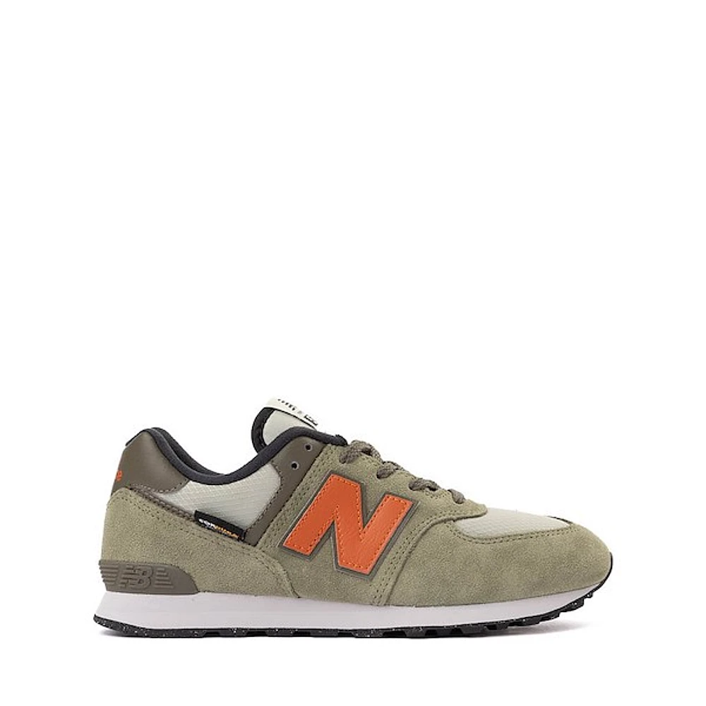 New Balance 574 Athletic Shoe - Big Kid Dark Olivine / Infield Clay