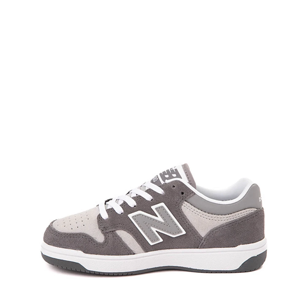 New Balance 480 Athletic Shoe - Little Kid Grey / White
