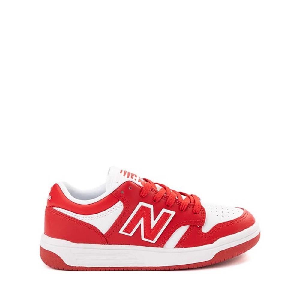New Balance 480 Athletic Shoe - Big Kid Team Red / White