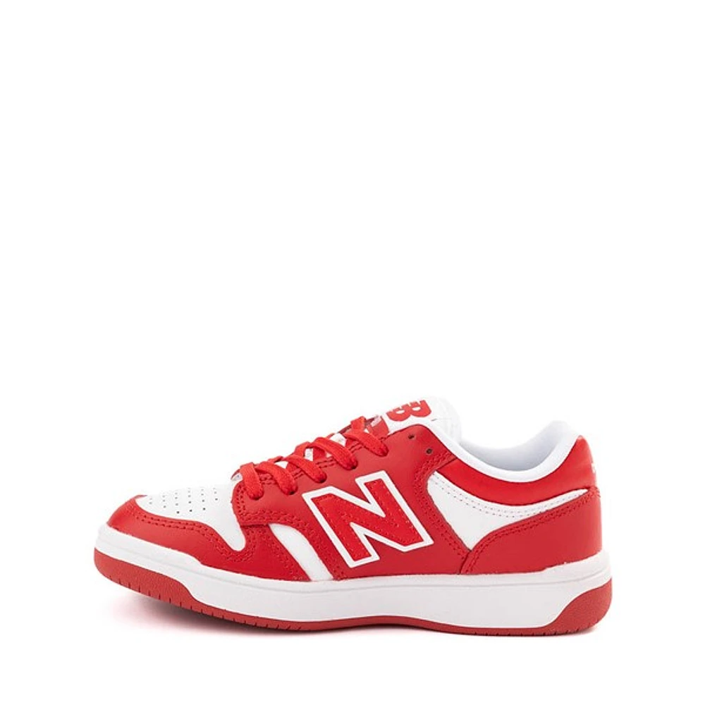 New Balance 480 Athletic Shoe - Big Kid Team Red / White