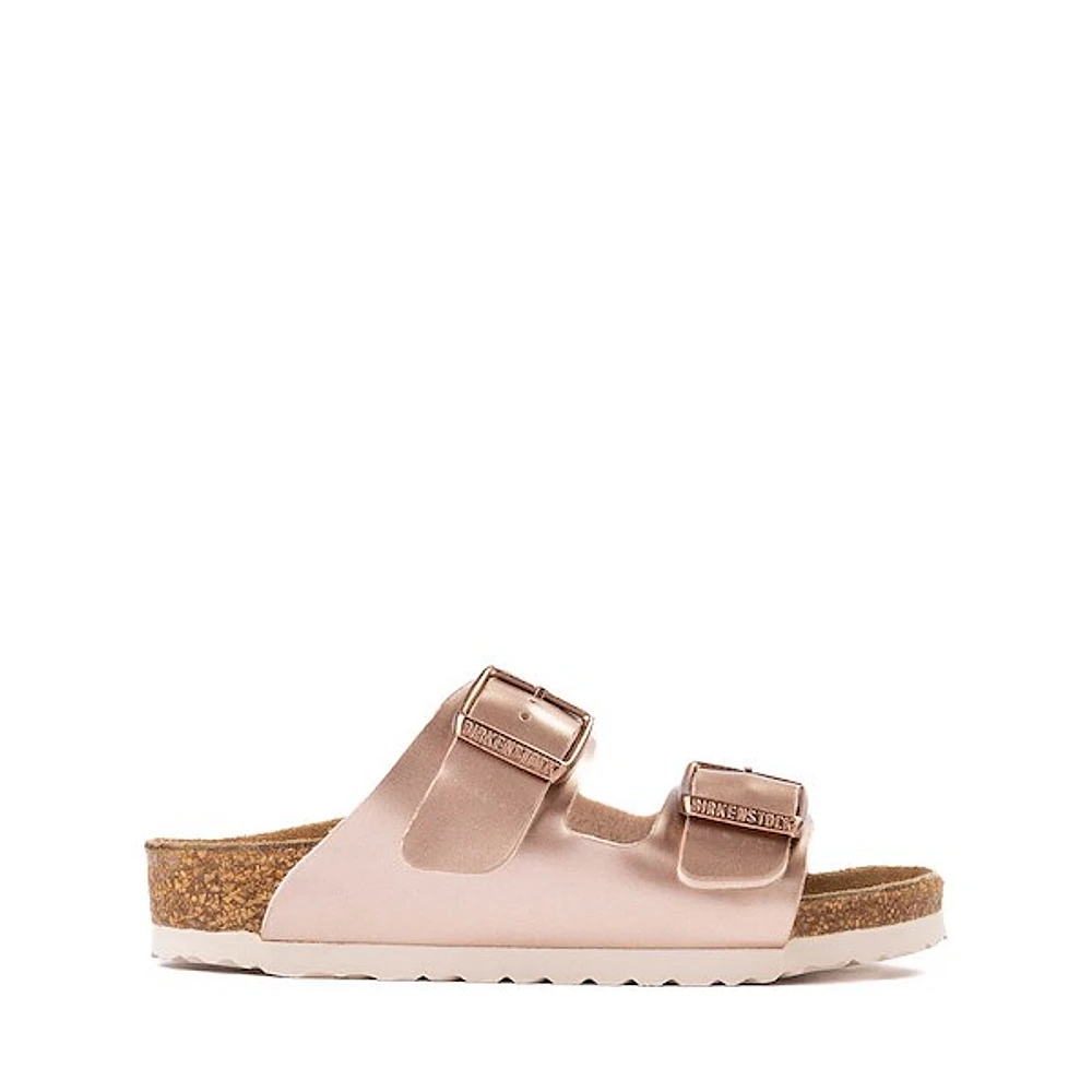 Birkenstock Arizona Slide Sandal - Big Kid Electric Metallic Copper