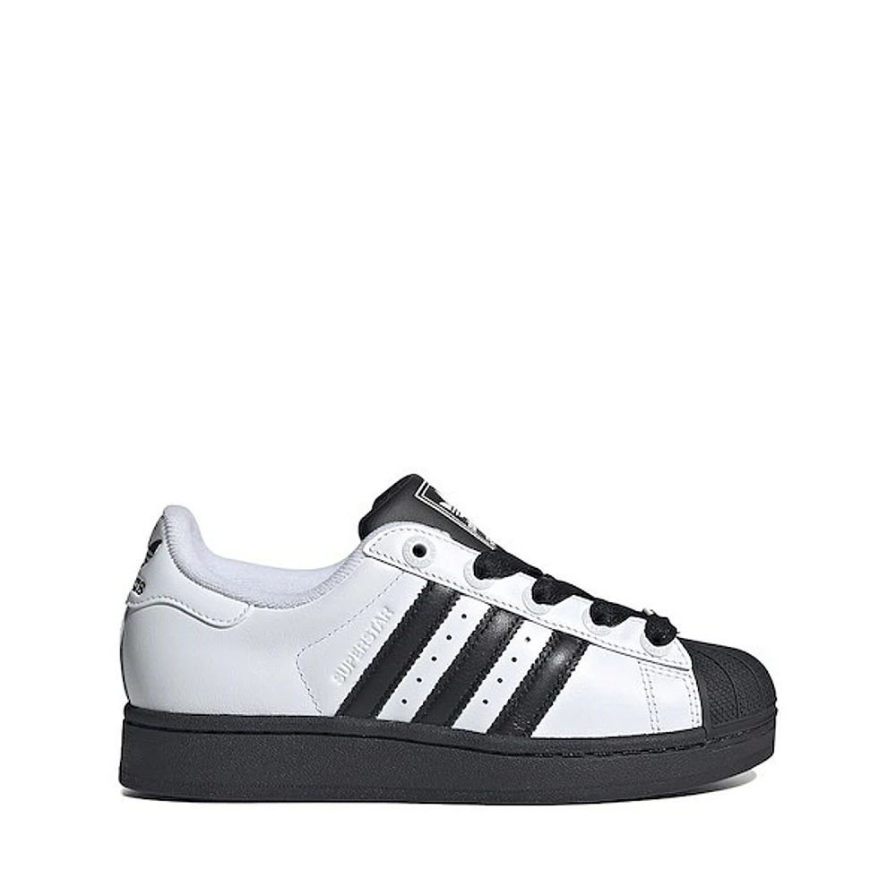 adidas Superstar II Athletic Shoe - Big Kid - White / Core Black / White