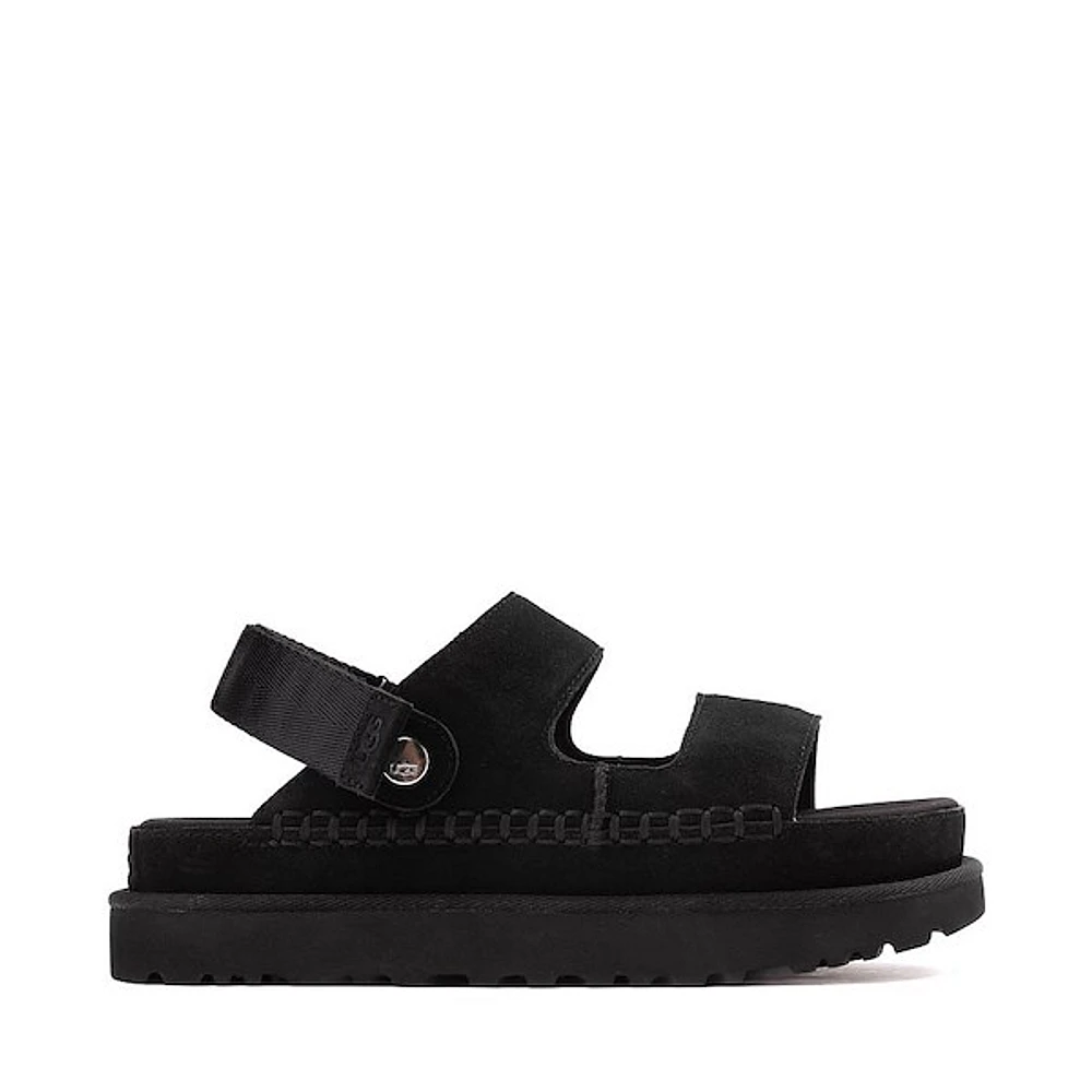 Womens UGG® Goldenstar Glide Sandal - Black