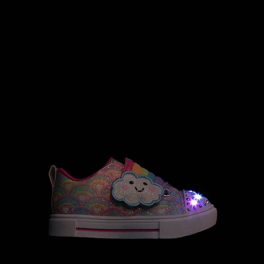Skechers Twinkle Toes®: Sparks Cloud Cutie Sneaker - Toddler Multicolor
