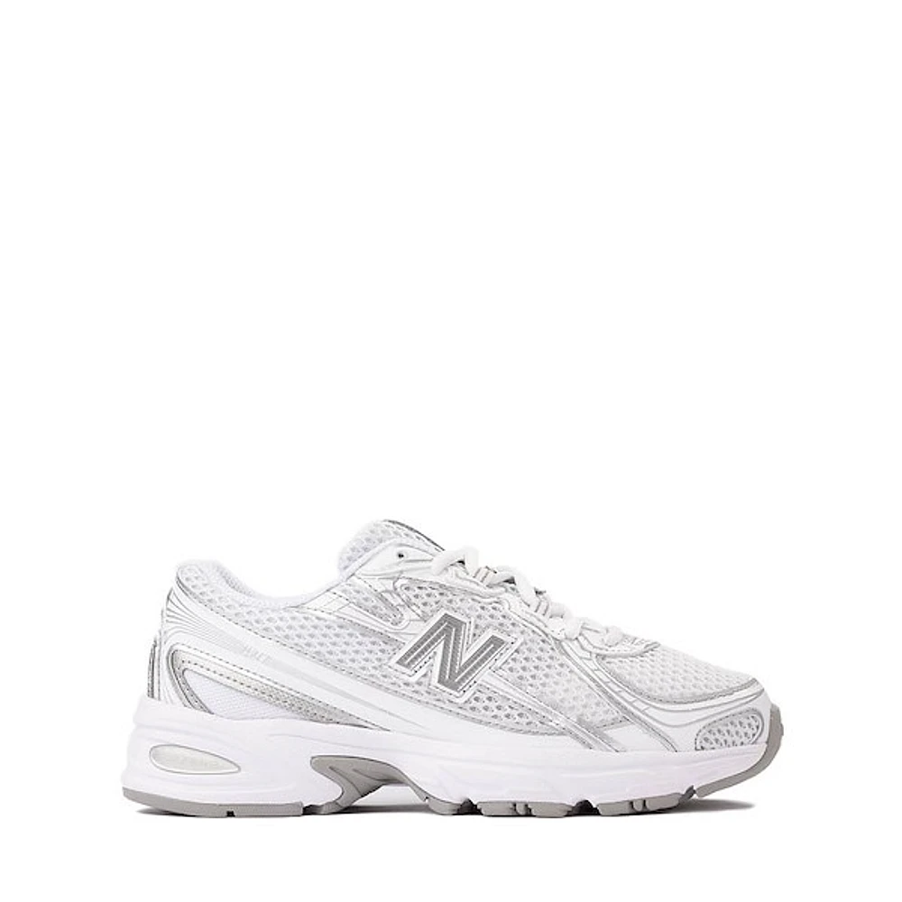 New Balance 740 Athletic Shoe - Little Kid White / Silver Metallic