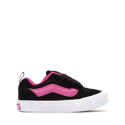 Vans Knu Skool Skate Shoe - Little Kid - Black / Pink / Leopard