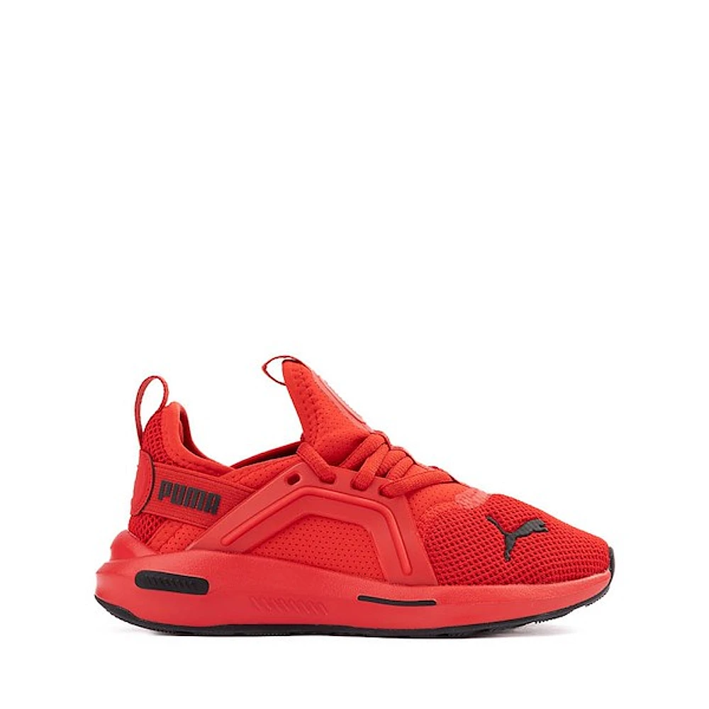 PUMA Softride Enzo 5 Alternate Closure Athletic Shoe - Little Kid / Big Red Black