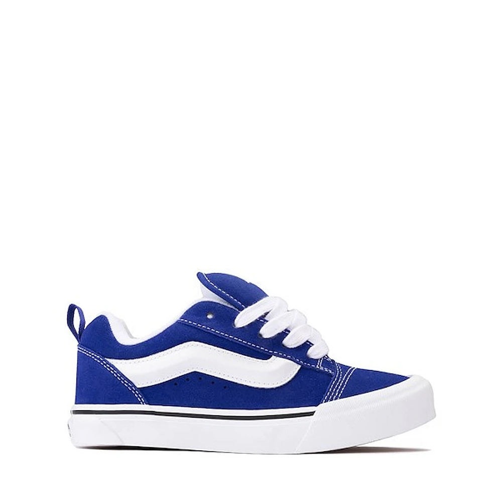 Vans Knu Skool Skate Shoe - Big Kid Blue / True White