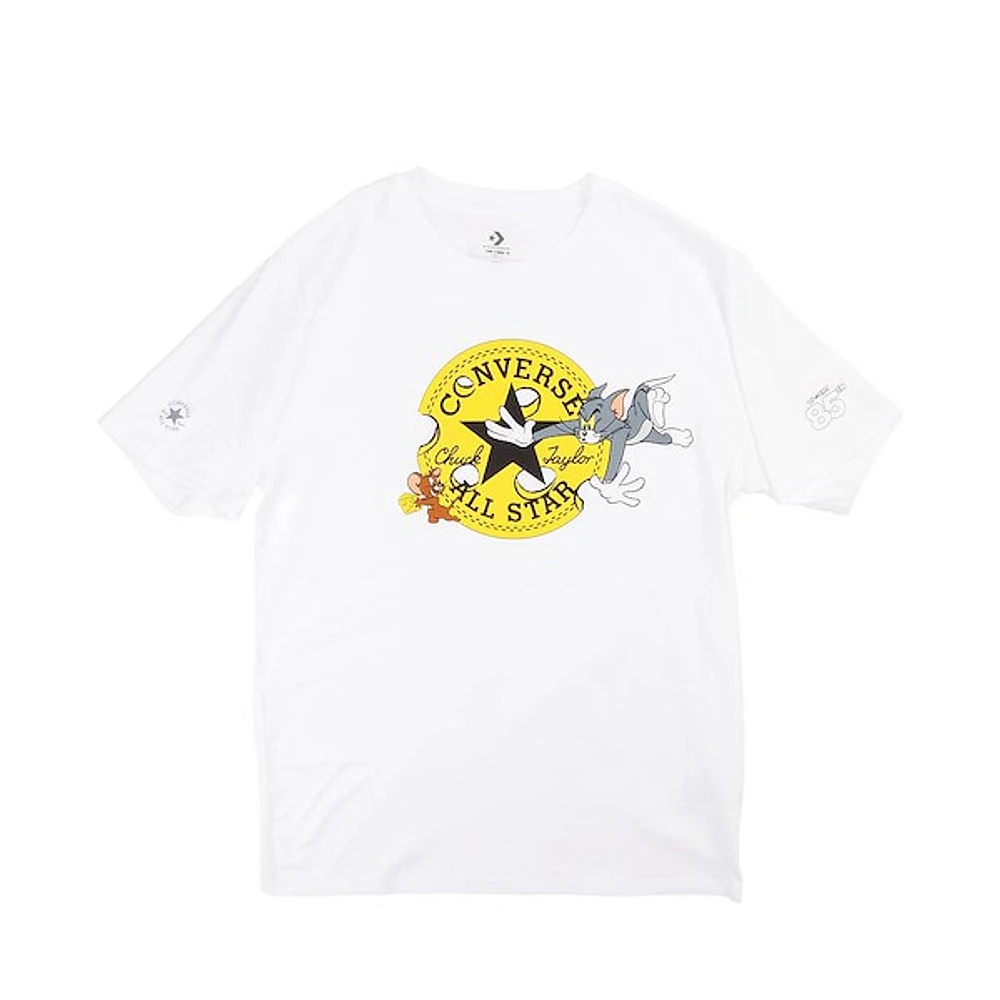 Converse x Tom and Jerry Cheesy Tee - White