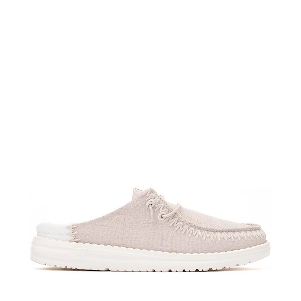 Womens HEYDUDE Wendy Boho Slip Mule - Natural