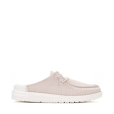 Womens HEYDUDE Wendy Boho Slip Mule - Natural