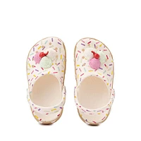 Crocs Classic Ice Cream Party Clog - Baby / Toddler - White