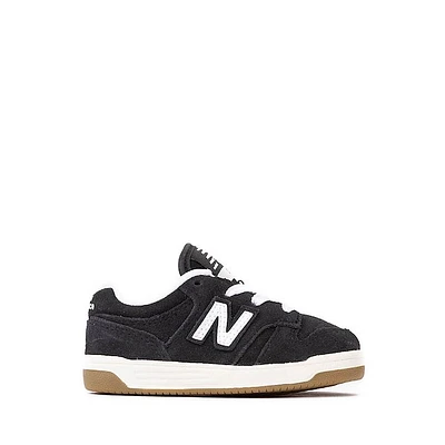New Balance 480 Athletic Shoe - Baby / Toddler White Black
