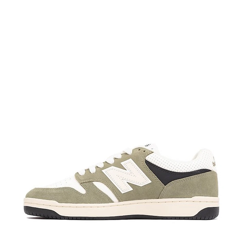 New Balance 480 Athletic Shoe - Dark Olivine / Sea Salt