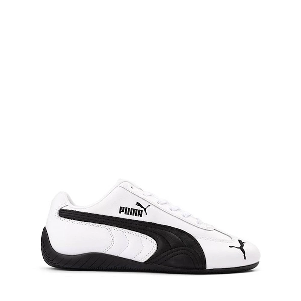 PUMA Speedcat Leather Athletic Shoe - Big Kid - PUMA White / PUMA Black
