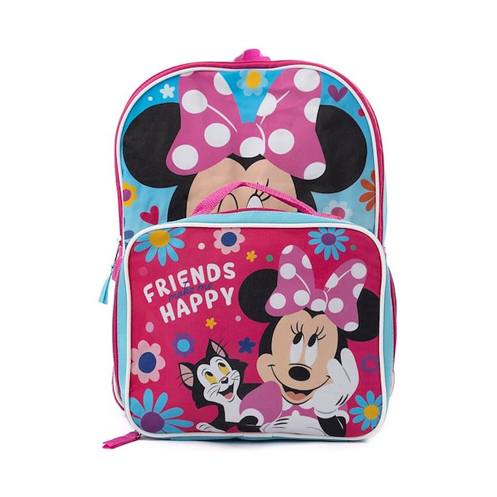 Minnie Mouse Backpack Set - Pink