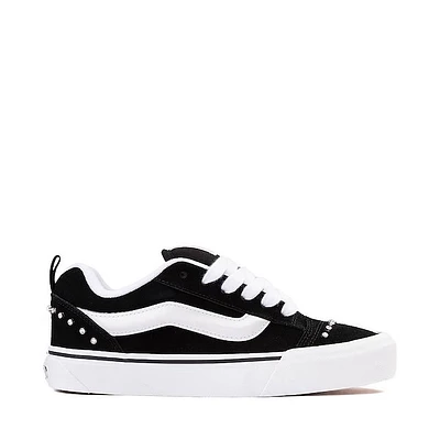 Vans Knu Skool Rhinestone Skate Shoe - Black / White