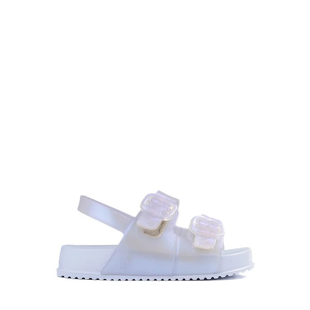 Mini Melissa Cozy Sandal - Toddler / Little Kid Pearly Blue