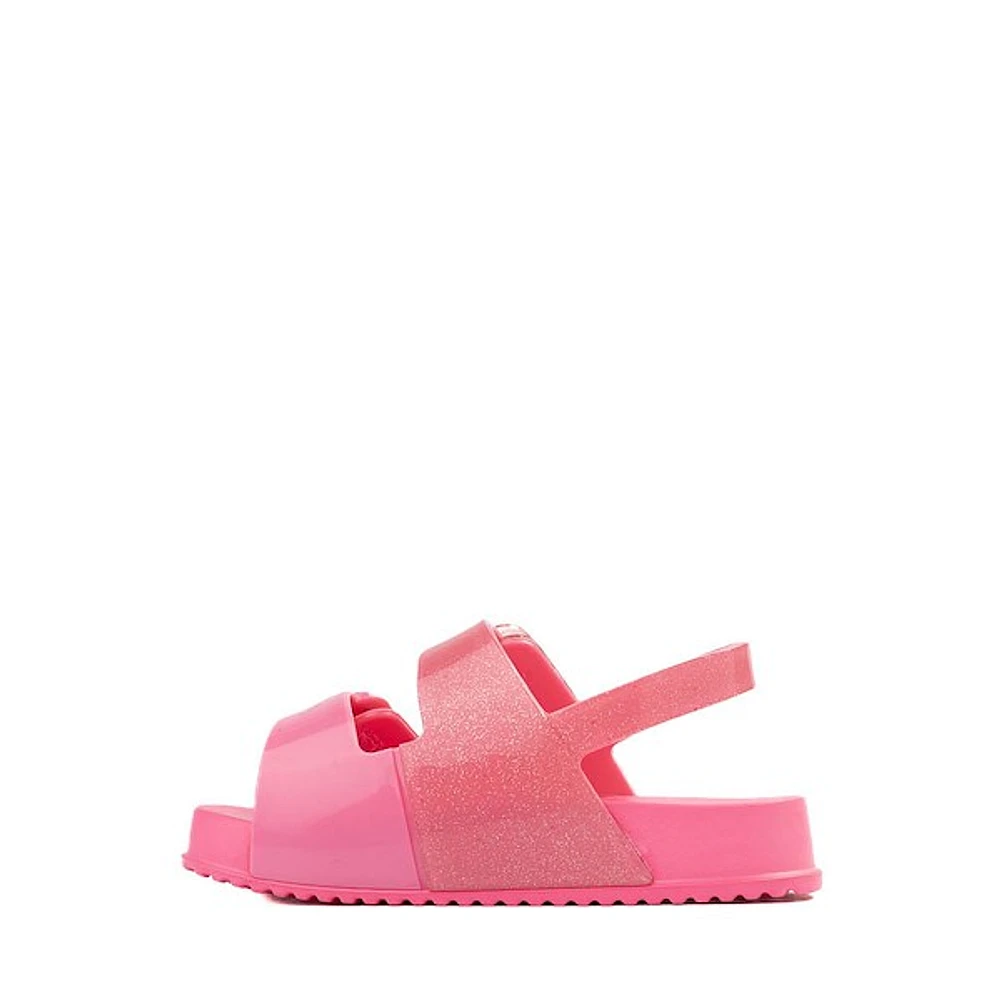 Mini Melissa Cozy Sandal - Toddler / Little Kid Pink Glitter