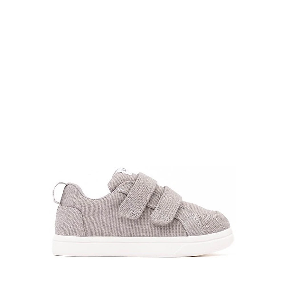 TOMS Cruz Double Strap Sneaker - Baby / Toddler / Little Kid - Drizzle Grey