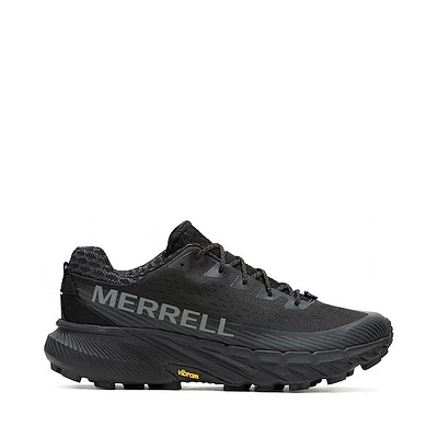 Mens Merrell Agility Peak 5 Running Shoe - Black