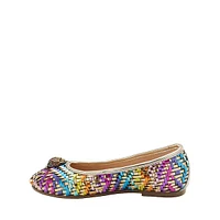 Kurt Geiger Mini Eagle Ballerina Flat - Little Kid / Big Gold