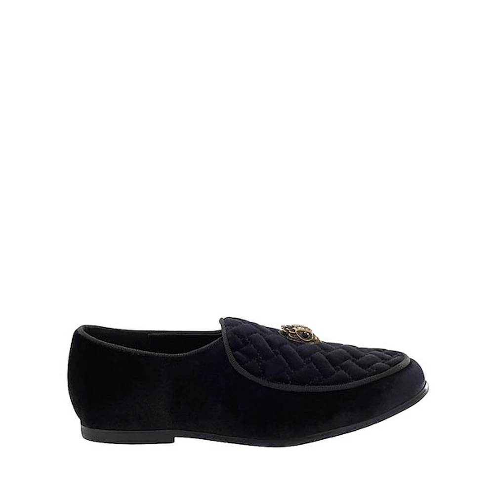 Kurt Geiger Mini Hugh Eagle Head Loafer - Little Kid / Big Black