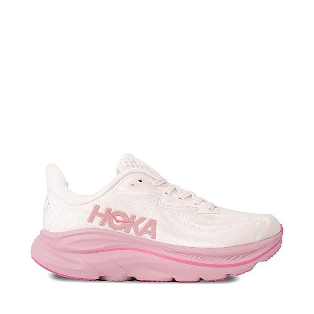 Womens HOKA Clifton 10 Athletic Shoe - Rose Cream / Dried