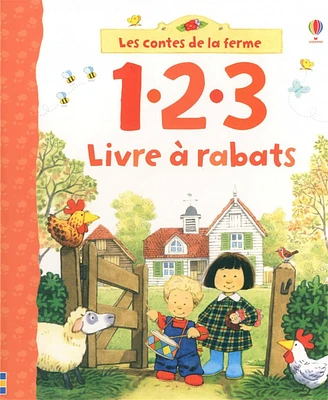 1, 2, 3, livre à rabats