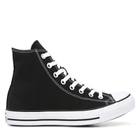 Converse Men's Chuck Taylor All Star Classic Hi Top Black White, Canvas