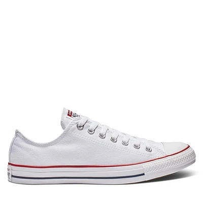 Converse Men's Chuck Taylor Classic Low Top Sneakers White, Canvas