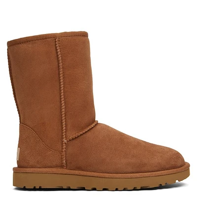 UGG Women's Classic Short Boots Cognac, Suede
