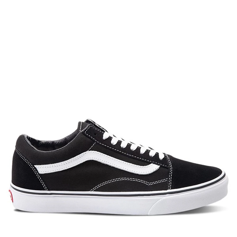 Vans Old Skool Sneakers Black White, Womens / Mens Canvas