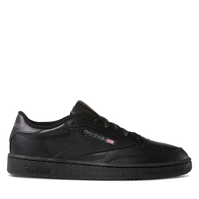 Reebok Men's Club C Sneakers Black, Leather