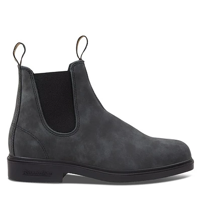 Blundstone 1308 Dress Chelsea Boots Rustic Black, Womens / Mens Aus Leather
