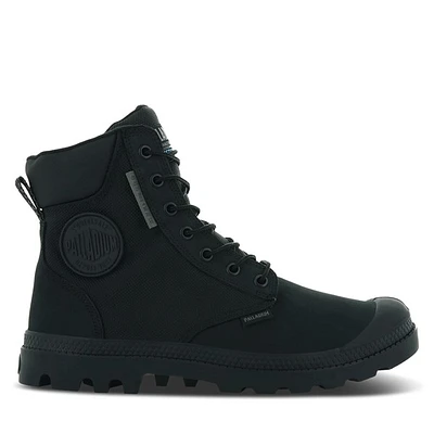 Palladium Men's Pampa SC Waterproof Boots Black, Canvas