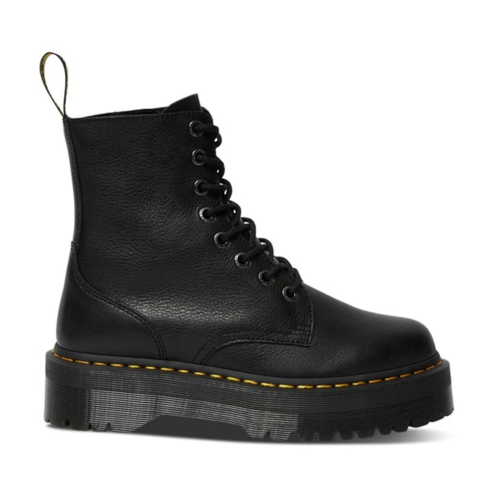 Dr. Martens Women's Jadon Pisa Platform Boots Black, Leather
