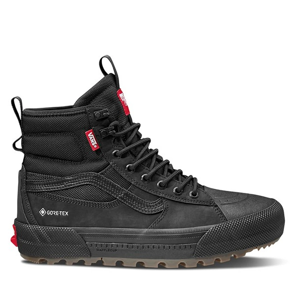 Vans Men's SK8-Hi GORE-TEX MTE-3 Sneaker Waterproof Boots in Black, Size 8.5, Leather