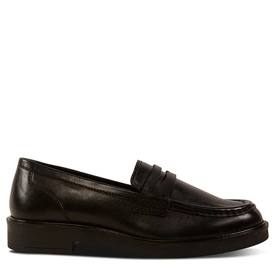 Floyd Women's Miya Loafers Black, Leather