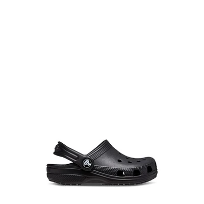 Crocs Toddler's Classic Clogs Black, Toddler