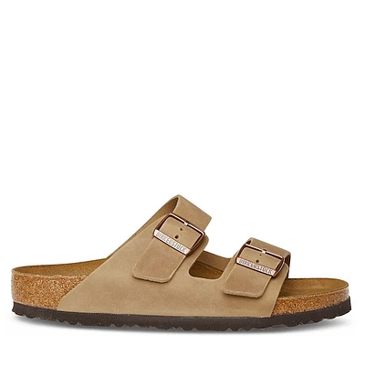 Birkenstock Men's Arizona Sandals Tobacco Beige, / EU Leather