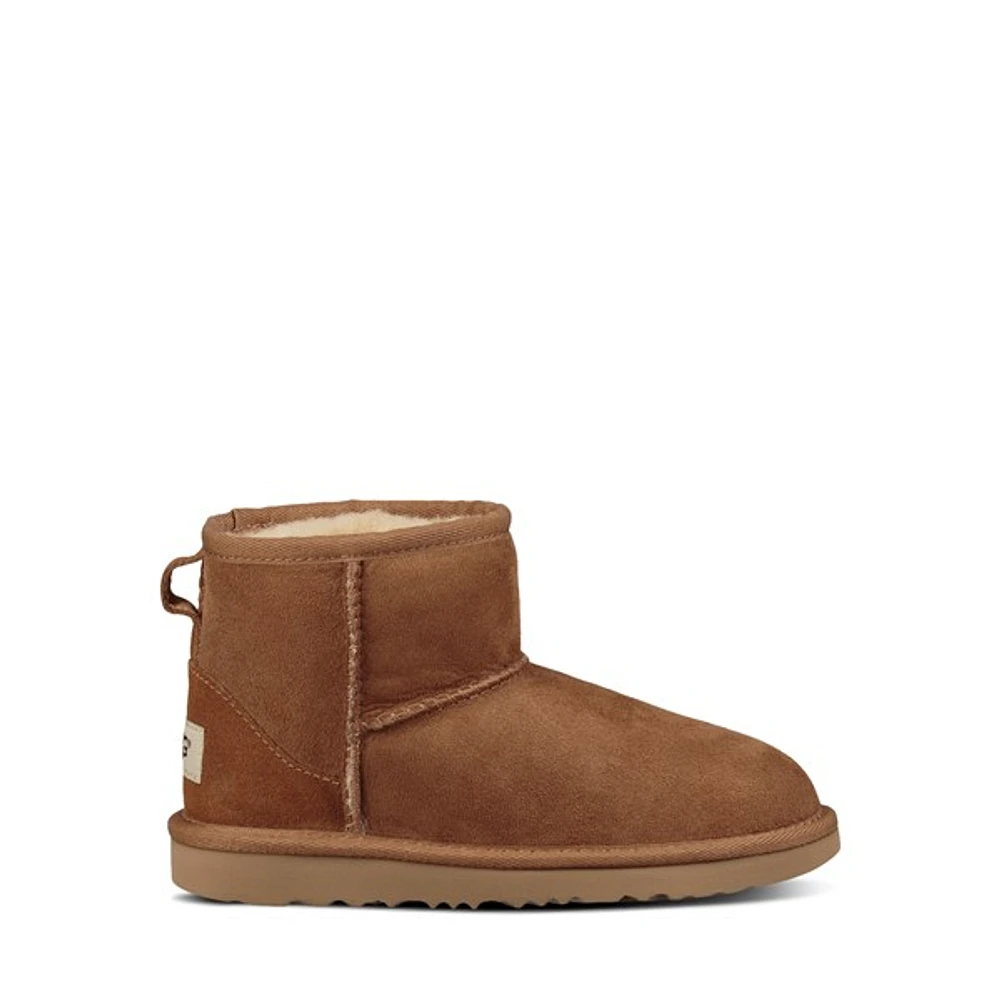 UGG Little Kids' Classic Mini Winter Boots Beige, Largeittle Kid
