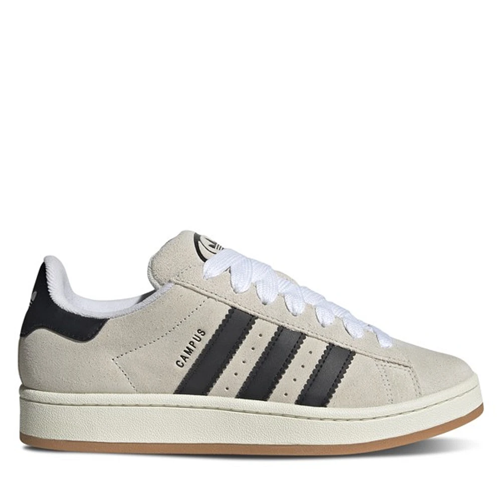 adidas Women's Campus 00s Sneakers Beige/Black White Misc, Suede