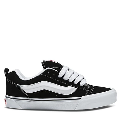 Vans Knu Skool Sneakers Black White, Womens / Mens Suede