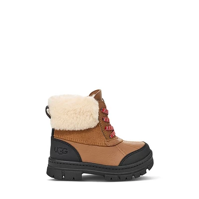 UGG Toddler's Ashton Addie Winter Waterproof Boots Beige, Toddler Leather