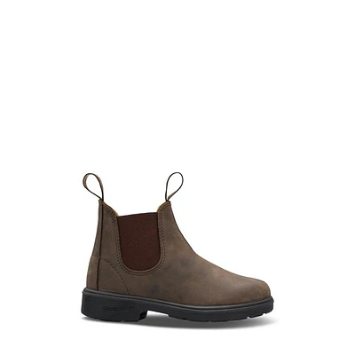 Blundstone Toddler's 565 Chelsea Waterproof Boots Rustic Brun Misc, Toddler / Aus Leather